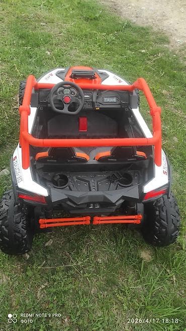 зимний камуфляж: Детский электрокар, Б/у — 5