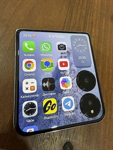 xiao: Xiaomi Mix Flip 12/256 фиолетовый. Наклейки черные снаружи и внутри — 4