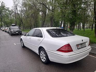 v class: Mercedes-Benz S-Class: 2002 г., 3.2 л, Типтроник, Бензин, Седан — 7