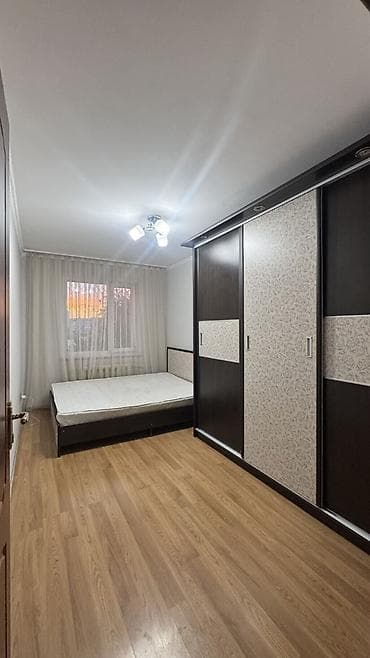 кв манас: 3 комнаты, 58 м², 104 серия, 4 этаж, Евроремонт — 1