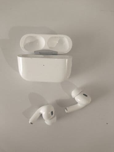 чехол на аирподс про: Вакуумные, Apple, Б/у, Беспроводные (Bluetooth), Классические — 1