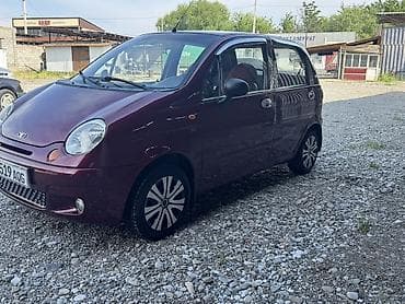 Унаа сатуу: Daewoo Matiz: 2007 г., Кол менен иштөөчү, Хетчбек — 2