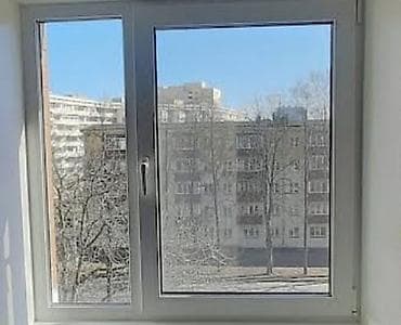 ПВХ-окна с поворотно-откидной фурнитурой - Материал: белый