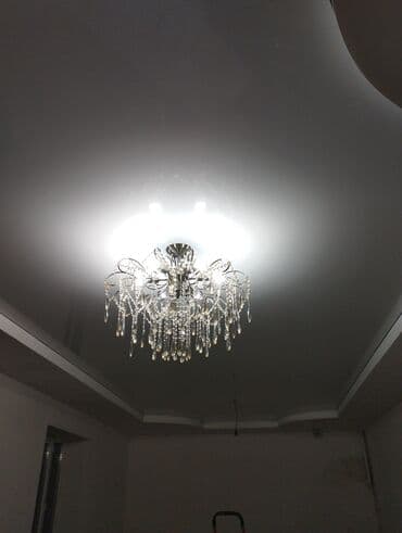 шпатель для натяжных потолков: Керме шыптар Жылтырак, 3D потолоктор, Жылтырабаган Акысыз ченөө, Кепилдиги, Акысыз консультация — 7