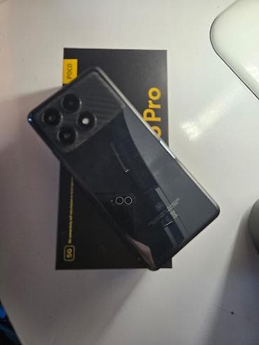Poco X6 Pro, Б/у, 512 ГБ, цвет - Черный, 2 SIM