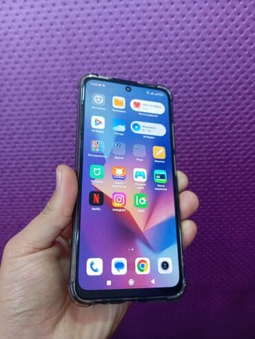 Паркет: Redmi, Redmi Note 10S, Б/у, 128 ГБ, цвет - Синий, 2 SIM — 2
