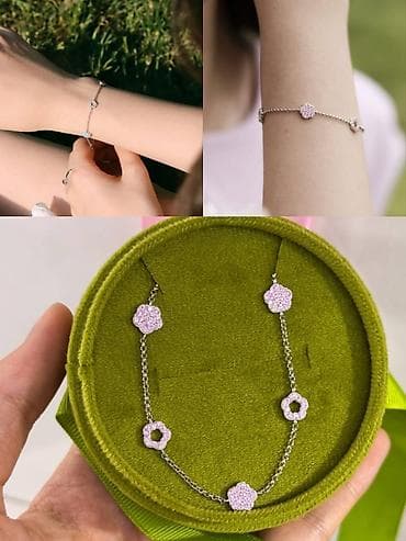 Браслет, Стразы, Женские