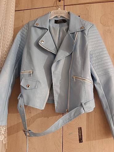 Личные вещи: Кожаная куртка, Косуха, Экокожа, Укороченная модель, M — 2