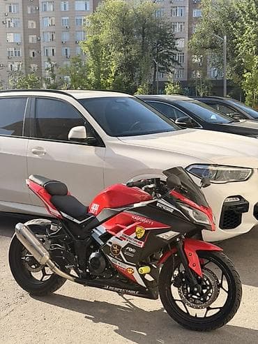 Спортбайк Kawasaki, 400 куб. см, Бензин, Взрослый, Новый at lalafo.kg Спортбайк Kawasaki, 400 куб. см, Бензин, Взрослый, Новый