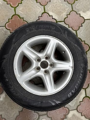 колесо шины: Колеса в сборе 215 / 70 / R 16, Лето, Запаска, Легковые, Литые, отверстий - 5 — 1