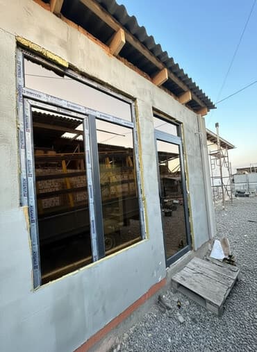 Двери для домов и квартир, C терморазрывом, цвет - Белый