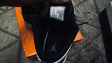 мужской ботинки: Мужские кроссовки, 41, Nike, Новый, цвет - Синий, Бесплатная доставка — 3