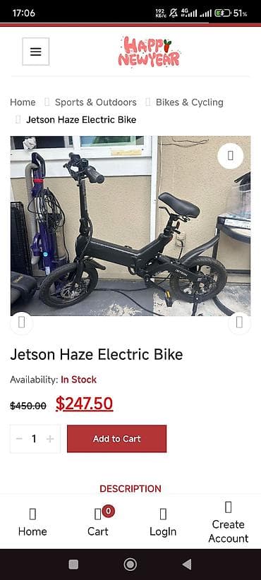 Электровелосипед, Новый