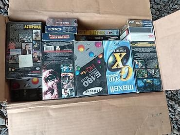 CD, DVD диски: Коллекция видеокассет VHS (лицензионные и записные издания, русские — 5