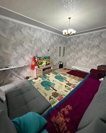 flat osh: 3 комнаты, 67 м², 105 серия, 4 этаж — 1