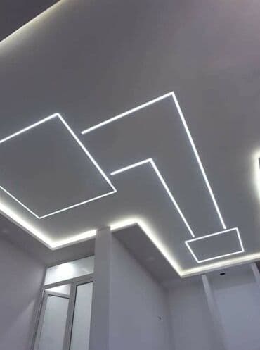 требуются монтажники натяжных потолков: Натяжной потолок 3D потолки, Глянцевое, Матовое Монтаж, Демонтаж, Бесплатный замер — 6