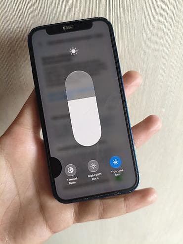 13 iphone: IPhone 12 mini, Б/у, 64 ГБ, Синий, Защитное стекло, Чехол, 69 % — 7
