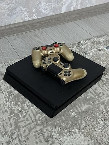 Видеоигры и приставки: PlayStation 4 Slim 1 ТБ (Прошитая) Комплектация: - Консоль PS4 Slim. - — 1