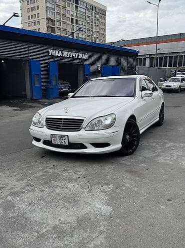 ничего: Mercedes-Benz S-class AMG: 2004 г., 5.5 л, Автомат, Бензин, Седан — 1