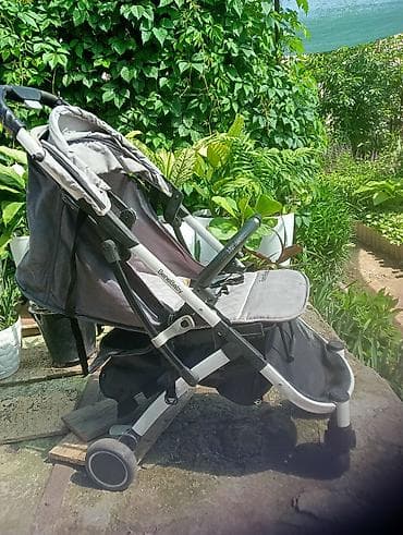 коляски для путешествий: Прогулочная коляска BeneBaby 5000 сом + высокий стульчик для кормления — 3