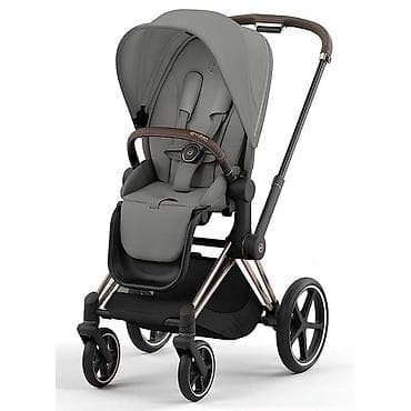cybex: Коляска прогулочная Cybex (серия Priam )в стильном сером цвете с шасси — 2