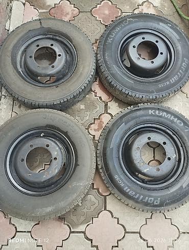 g2 master: Колеса в сборе R 13, Лето, Комплект, Легкий коммерческий транспорт (C/LT), Железные, отверстий - 5 — 1