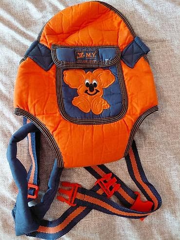 сумка кенгуру для детей: Детский переносной рюкзак‑кенгуру M.Y. (фронтальная переноска) - — 3