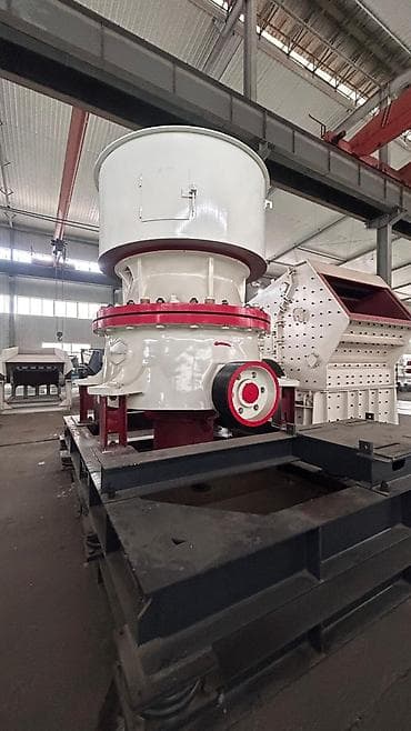 Щековая/конусная дробилка (конусный тип) для горнодобывающей и