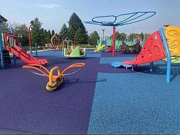 Резиновая плитка для безопасных покрытий услуги Абмен Машына и — 4