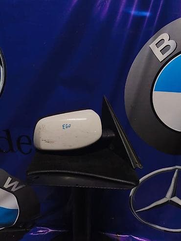 e60: Боковое правое Зеркало BMW Б/у, Оригинал — 1