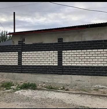 Заборы из пескоблока