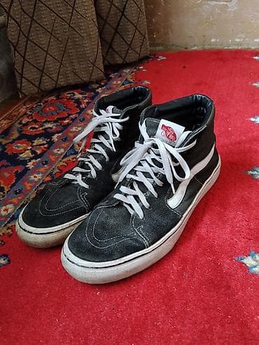 майка трусы: Мужские кроссовки, 44, Vans, Б/у, цвет - Черный, Самовывоз — 2