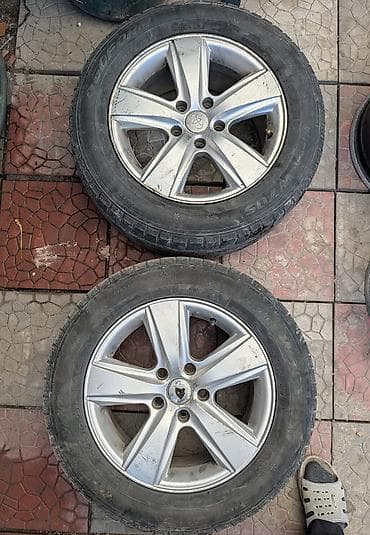 диски тайота 16: Колеса в сборе 215 / 60 / R 16, Зима, Комплект, Легковые, Литые, отверстий - 5 — 1