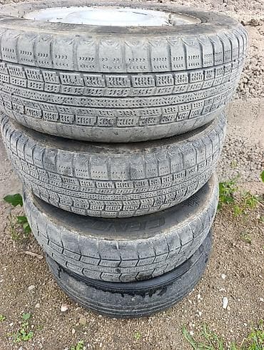 скупка шины: Колеса в сборе 185 / 70 / R 14, Зимняя шипованная, Б/у, Комплект, Легковые, Железные, отверстий - 4 — 4