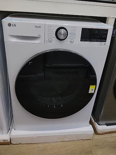 Сушильная машина LG ThinQ, 9 кг - Технология EcoHybrid и Dual at lalafo.kg Сушильная машина LG ThinQ, 9 кг - Технология EcoHybrid и Dual