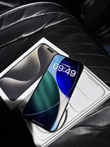 iphone 8 pro max: IPhone 15 Pro, 128 ГБ, Natural Titanium, Зарядное устройство, Защитное стекло, Кабель, 85 % — 2