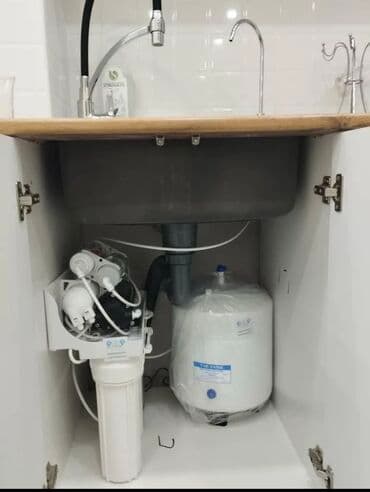 продажа фильтров для очистки воды: Осмотическая система очистки воды под мойку (обратный осмос) с — 1