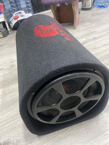 Сабвуферный активный тубус REXPRO 10 размер Провод в подарок -