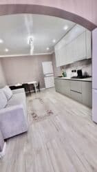 кызыл аскер пол дом: 3 комнаты, 65 м², 108 серия, Дизайнерский ремонт — 2