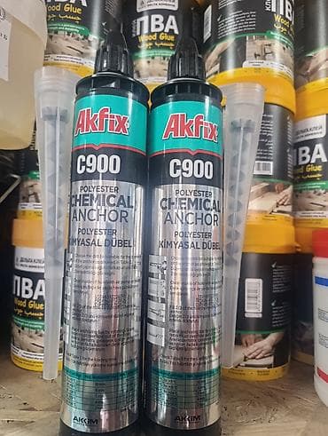 Химический анкер Akfix C900 (полиефирный состав) - Двухкомпонентный