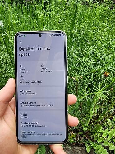 apple iphone: Xiaomi, 13, Б/у, 256 ГБ, цвет - Белый, 2 SIM — 2