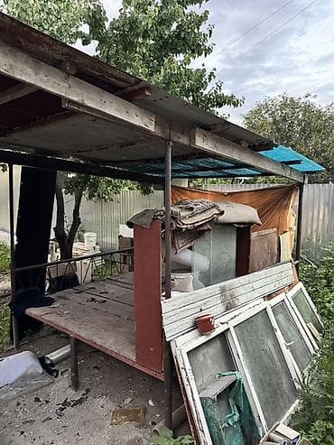 Навес, Односкатный, Профнастил