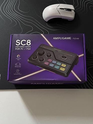 hyperx cloud core: 🎤 FIFINE AmpliGame SC8 — Новый игровой аудиомикшер / звуковая карта — 2