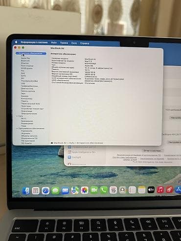 iphone 16: OpenBox! MacBook Air M5 16/512 SkyBlue Новый макбук всего 3цикла масло — 4