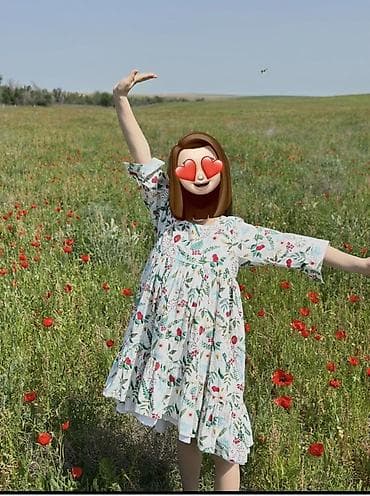 кружевное боди: Повседневное платье, Короткая модель, Трапеция — 1