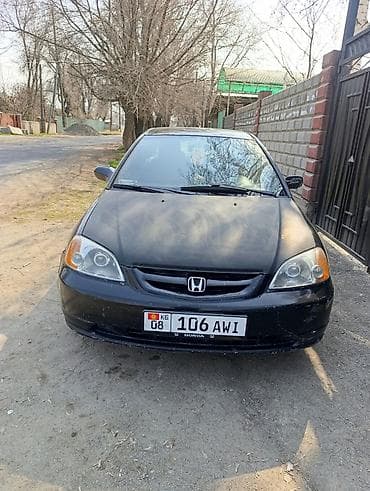 купе coupe: Honda Civic: 2001 г., 1.7 л, Автомат, Бензин, Купе — 1