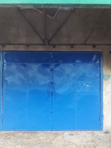 куплю ворота бу: Продам ворота.в отличном состоянии.размер 2.20 на 2.70 утепленные — 1