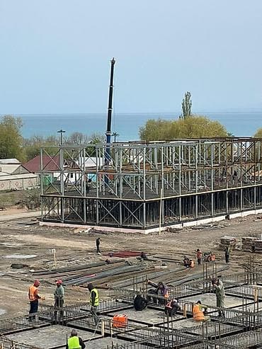 1 комнатная квартира аламедин: Строится, Студия, 27 м² — 2