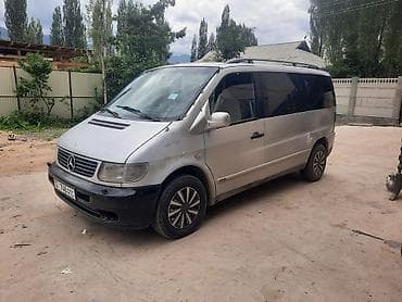 спартивный одежда: Mercedes-Benz Vito (W638) серебристого цвета, цельнометаллический — 7