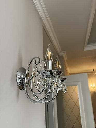 кристалы: Бра с кристаллами, 2 рожка
В общем все 6 штук за 3000 сом — 5